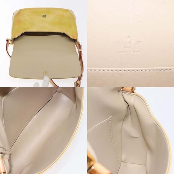 LOUIS VUITTON Monogram Vernis Thompson Street Bag Beige M91301 - Picture 11 of 12